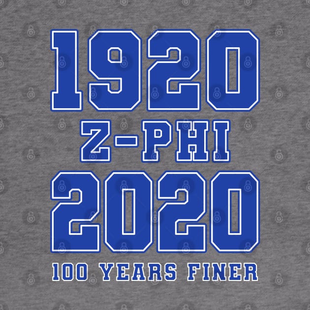 1920 - 2020 100 Years Finer Zeta Blue Gear by DrJOriginals